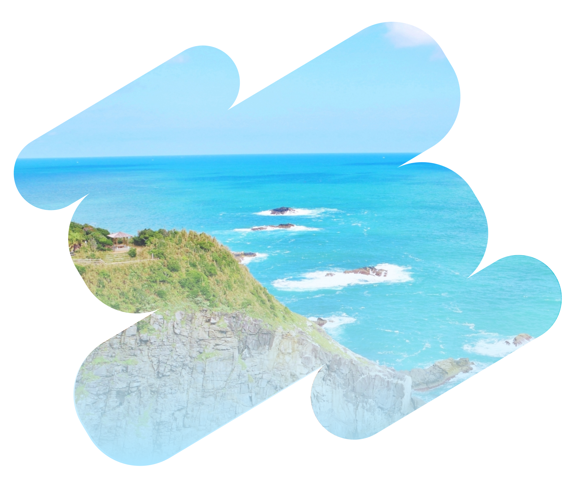 足摺岬の海の風景